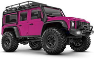 Traxxas TRX-4M Land Rover Defender 1:18 RTR růžové - RC auto