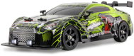 Amewi Drift Sport RC Car GTR 4WD 1:16 RTR s kouřem a LED osvětlením, zelené - Remote Control Car