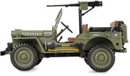 Amewi Jeep Willys MB Scale RC Crawler 4WD 1:14 RTR zelený - Remote Control Car