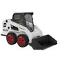 Double E RC nakladač Bobcat 1:14 4×4 bílý - RC bagr