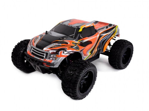Amewi RC car Crazist Monster Truck Brushed, 1:10, blue - Remote Control Car - Main image