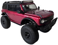 Df Models Varant Crawler 4WD 1:18 RTR, portals, LED, metallic wine red - Remote Control Car