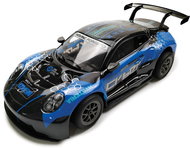 Mamido RC Drift Car remote control 1 : 8 XXL with LED lights, blue - Remote Control Car