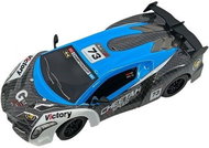 Mamido RC Racing Mania Remote control car 1 : 18 with light effects, blue - Remote Control Car