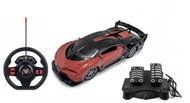 Mamido GT Remote control sports car with steering wheel and pedals 1 : 16, red - Remote Control Car