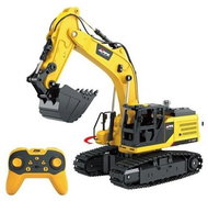 Mamido Remote control excavator with metal spoon and steam effect - RC Digger