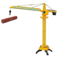 Mamido Remote control crane with lights, 360° swivel arm, 128 cm - RC Crane
