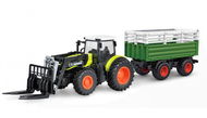 Amewi RC Traktor čelní nakladač s XL příslušenstvím, světla, zvuk, 1:24 - RC traktor