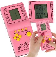 Aga Digitální hra Brick Game Tetris, růžová - Game Console