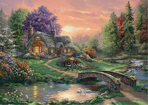 Schmidt Puzzle Sanctuary of my love 1000 pieces - Jigsaw Puzzle - Main image