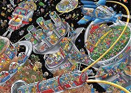 Schmidt Puzzle Vesmírná kolonie 1000 dílků - Puzzle