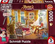 Schmidt Secret puzzle June's Journey: Salon orchidejového panství 1000 dílků - Jigsaw