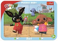 Trefl Baby puzzle Bing si hraje 2 v 1, 10 dílků - Puzzle