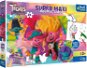 Trefl Oboustranné puzzle Trollové 3 Šťastný Trollí den Super Maxi 24 dílků - Puzzle