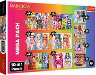 Trefl Puzzle Rainbow High Mega Pack 10 v 1 - Jigsaw