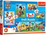 Trefl Puzzle Paw Patrol 5 in 1 (24-70 pieces) - Jigsaw Puzzle