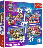 Trefl Puzzle Tlapková patrola: Hrdinové 4 v 1 (35, 48, 54, 70 dílků) - Jigsaw