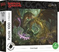Trefl Puzzle UFT Dungeons & Dragons: Zelený drak 1000 dielikov - Puzzle