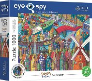 Trefl Puzzle UFT Eye-Spy Sneaky Peekers: Amsterdam 1000 dílků - Jigsaw