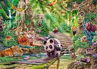 Schmidt Puzzle Divoká příroda: Zvířata Asie 1000 dílků - Jigsaw