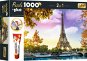 Trefl Sada 2v1 puzzle Paříž, Francie 1000 dílků s lepidlem - Puzzle