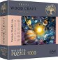 Trefl Wood Craft Origin puzzle Cesta sluneční soustavou 1000 dílků - Drevené puzzle