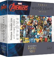 Trefl Wood Craft Origin puzzle Marvel Avengers 1000 dílků - Dřevěné puzzle
