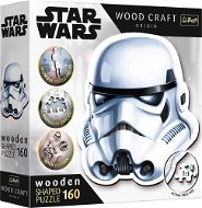 Trefl Wood Craft Origin puzzle Star Wars: Helma stormtroopera 160 dílků - Wooden Puzzle