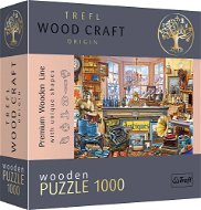 Trefl Wood Craft Origin puzzle Starožitnictví 1000 dílků - Drevené puzzle
