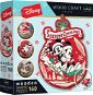 Trefl Wood Craft Origin puzzle Vánoční dobrodružství Mickeyho a Minnie 160 dílků - Dřevěné puzzle