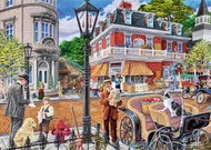 WOODEN CITY Main Street 2in1, 505 pieces EKO - Wooden Puzzle