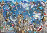 Schmidt Puzzle Modré vianočné nebo 1000 dielikov - Puzzle