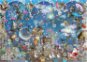 Schmidt Puzzle Modré vánoční nebe 1000 dílků - Puzzle