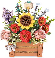 ROBOTIME Rowood Chest with flowers 658 pieces - 3D Puzzle