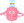 KX3146 Educational robot for children, pink