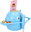 KX3146 Educational robot for children, blue