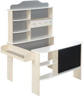 Roba children’s market stall, grey - Kids' Play Store
