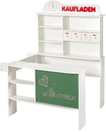 Roba children’s wooden shop with a blackboard, white - Kids' Play Store