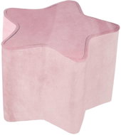 ROBA Star-Shaped Children's Stool, Pink - Ottoman