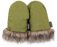HappyBee rukavice Trinity LENY Green - Rukavice na kočárek