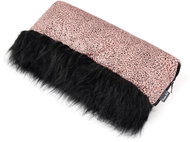 HappyBee rukávník Trinity WILD LIMITOVANÁ EDICE Dark Pink - Rukávník na kočárek