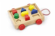 Viga Wooden jigsaw - trolley - Puzzle