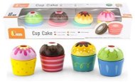 Viga Wooden cupcakes - Toy Kitchen Food