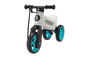 Odrážedlo Funny wheels Rider SuperSport bílé/tyrkys 2v1+popruh,výš.sedla28/30cm nos.25kg 18m+v sáčku - Odrážedlo