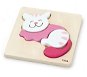 Viga Wooden puzzle for little ones Cat - Jigsaw