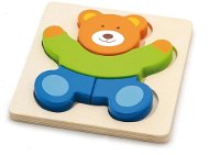 Viga Wooden puzzle for little ones Teddy Bear - Jigsaw