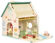 Classic World Drevený dom pre bábiky - Domček pre bábiky