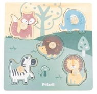 PolarB Wooden puzzle - animals - Puzzle