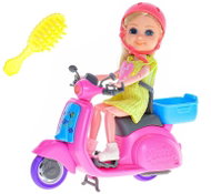 MIKRO-TRADING Articulated doll 15 cm traveler with accessories - Doll
