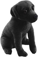 Wild Republic Plyš pes se zvukem Labrador černý 14cm - Soft Toy
